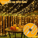 Ollny 120LED 40FT String Lights, Waterproof Connectable Fairy Lights with Timer 8 Modes, Warm White Plug in Christmas Light for Indoor Outdoor Patio Party Bedroom Classroom Decor by GreenHaven Gardens