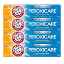 ARM & HAMMER Peroxicare Toothpaste for Gum Health, Baking Soda Toothpaste, Clean Mint, 6.0 oz (Pack of 4 by CozyNest Decor