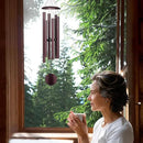 45'' Large Wind Chimes for Outside with Deep Tone, Wind Chimes Outdoor Garden & Patio Hanging Décor, Sympathy Gifts. Bronze by CozyNest Decor