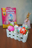 Egg Decorating Kit Planet Eggs & Unicorn Eggs - Complete Decorative Eggs Set with Liquid Dyes, Thermal Stickers, Egg Stands, and More - Fun Easter Egg Dye Kit Arts and Crafts for Kids (Pack of 2) by TinyTreasures Baby Boutique