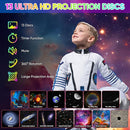 Galaxy Projector, 13 in 1 HD Planetarium Star Projector for Bedroom, 360 Rotating Star Projector Light with Adjustable Knob and Timer for Kids, Ceiling, Gifts, Room Decoration by TinyTreasures Baby Boutique