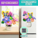 AGENTLAN Art & Craft Activity, Poke Fun Flower Bouquet Craft Kit, Fun & Easy Art Kits for Kids, DIY Garden Kids Activities, Gifts for Girls and Boys 3 4 5 6 7 8 9 by TinyTreasures Baby Boutique
