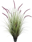 Artificial Plant 47in(1pack) Tall Artificial Grass Plant,Faux Plants Indoor Home Decorative Artificial Plants & Flowers in Pot Fake Plant, House Plant Indoor by GreenHaven Gardens