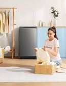 COMFEE’ 1.6 Cu.ft Portable Washing Machine, 11lbs Capacity Fully Automatic Compact Washer with Wheels, 6 Wash Programs Laundry Drain Pump, Ideal for Apartments, RV, Camping, Magnetic Gray by CozyNest Decor