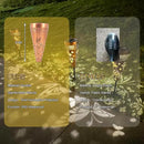 DIBIEECN 2 Pack Hummingbird Solar Pathway Lights Outdoor,Metal Garden Decorations Outdoor Lights with Patterns and Warm Light,Waterproof Landscape Lighting for Path Patio Backyard Walkway Yard by GreenHaven Gardens