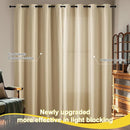 NICETOWN Bedroom Curtains 63 Inches Length, 100% Blackout Drapes Thermal Insulated with Grommet for Living Room Office Privacy Darkening Curtain, 2 Panels, 42 x 63 Inch, Biscotti Beige by TinyTreasures Baby Boutique