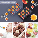 Silicone Ice Cube Tray 3 Pack, HANCELANT Ice Cube Mold, Ice Trays for Freezer with Lid for Whiskey, Baby Food, BPA Free, Easy Release by TinyTreasures Baby Boutique