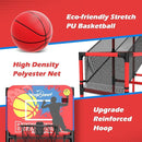 Kids Basketball Hoop Arcade Game W/Electronic Scoreboard Cheer Sound, Basketball Hoop Indoor Outdoor W/4 Balls, Basketball Game Toys Gifts for Kids 3-6 5-7 8-12 Toddlers Boys Girls by TinyTreasures Baby Boutique