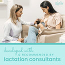 Lactation Massager - Patented Breastfeeding Relief, Boost Milk Flow & Ease Discomfort from Clogged Ducts, Engorgement, Mastisis - Postpartum Essentials for Nursing Moms - HSA/FSA Medical Device by TinyTreasures Baby Boutique