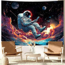 BVBOX Astronaut Tapestry Wall Hanging 79"x59" Space Galaxy Nebula Clouds Art Trippy Cosmic Cool Psychedelic Wall Blanket Decor for Bedroom Living Room Dorm by CozyNest Decor