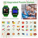 Kids Smart Watch with 32 Games Toys for Ages 5-12 Watch for Kids with HD Touch Screen Video Camera Music Player Pedometer Learn Cards Audiobook, 10 9 8 7 6 5 Year Old Girls Boys Birthday Gifts by TinyTreasures Baby Boutique