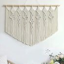 Achart Macrame Wall Hanging Large- Boho Wall Decor- large wall art- Wall Decor Living Room- Macrame Tapestry Boho Decor for Bedroom (Beige-Flower) by CozyNest Decor