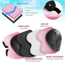 Toddler/Kids Bike Helmet Set for Boys Girls 3D Adjustable Kids Helmet Protective Gear Set Knee Elbow Wrist Pads and Multi-Sports Skateboard Scooter Cycling Roller Balance Bike by TinyTreasures Baby Boutique