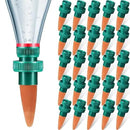 Patelai Terracotta Plant Watering Spikes Self to Use with Cola Bottles Houseplant Watering Stakes Automatic Irrigation System(25 Pack,Terracotta) by GreenHaven Gardens
