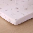 Wowelife Mini Crib Bedding Set Boy, 3 Piece Baby Bedding Set Nursery Bedding Set Elephant, Giraffe, Zebra Breathable Soft for Baby Boy with Comforter, Crib Fitted Sheet and Crib Skirt, Gray by TinyTreasures Baby Boutique