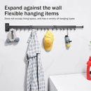 Clothes Drying Rack,Laundry Drying Rack Wall Mount, Space Saver Clothes Rack,Retractable,Collapsible(Tri-Fold), for Balcony,Laundry,Bathroom, Dark Grey Color,3z-g02 by CozyNest Decor