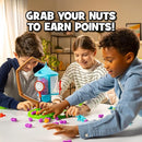 Flying Squirrels Feeder Frenzy Board Game – Kids Games, Family Games for Kids and Adults, Board Games for Family Night, Multi-Player Board Games, Aim & Release Nuts to Win, Ages 6+ by TinyTreasures Baby Boutique