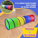 NARMAY® Play Tunnel Easy Key Pop Up Tunnel for Kids Indoor/Outdoor Crawl - 19 Dia. x 72 inch by TinyTreasures Baby Boutique