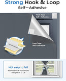 Sumobaby Blackout Curtains 50"x57" Portable No Drill Blinds for Windows with Heat-Resistant Magic Tapes,100% Black Out Window Cover,Window Shades Easy to Cut Fit for Bedroom,Dorm Room,Nursery(Gray) by TinyTreasures Baby Boutique