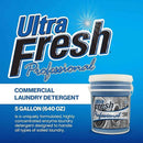 Ultra Fresh® Professional™ Commercial Laundry Detergent, 5 Gallons – Liquid with Easy Dispensing Pump for All Machine Types, up to 640 Loads by CozyNest Decor