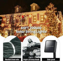 Solar String Lights Outdoor, 82ft Warm White Solar Lights 200 Led Solar Fairy Lights for Outside Waterproof 8 Lighting Mode Solar String Lights for Outside,Garden,Courtyards,Trees by GreenHaven Gardens