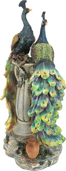 Design Toscano Peacocks in Paradise Statue by GreenHaven Gardens