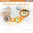 Addition and Subtraction Games - Pack of 2, Cloud Hoppers &Say Cheese Cafe, Math Board Games and STEM Toys for 5-9 Year Olds, Gift for Kids (Girls & Boys), Homeschoolers, Grade 1 & Up by TinyTreasures Baby Boutique