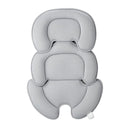 PandaEar Baby Car Insert Cushion Pad, Infant Head & Body Support Pillow for Car Seats, Strollers,Carriers, Machine Washable & Portable -Grey by TinyTreasures Baby Boutique
