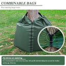 6 Pack 20 Gallon Capacity Watering Bags for Plant, 6-8 Hours Slow Release Tree Water Bags, Reusable Tree Watering Bag, Premium PVC Irrigation Bags, Sapling, Plant by GreenHaven Gardens