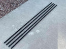 Sandbaggy Round Steel Concrete Form Stakes with Nail Holes - Rust Resistant Coating - Removable, Reusable (5, 3/4 in X 60 in) by CozyNest Decor