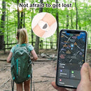 Kids Wristband Compatible with Apple AirTag, Protective Case for Air Tag GPS Tracker Holder with Nylon Bracelet, Adjustable Anti Lost Watch Band for Toddler Child Elder(Mlik White) by TinyTreasures Baby Boutique