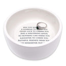 Baptism Gift or First Communion Gift, Ceramic Keepsake Box With Irish Blessing - Round Box with Shamrock in Green for Godchild by TinyTreasures Baby Boutique