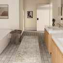 Machine Washable Kitchen Runner Rugs: 2'x10' Hallway Rug Non Slip Low Pile Stain Resistant Soft Carpet Runners for Hallways Indoor Entryway Kitchen Laundry Room Bedroom Farmhouse by TinyTreasures Baby Boutique