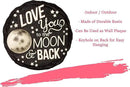 Spoontiques - Garden Décor - Moon & Back Stepping Stone - Decorative Stone for Garden by CozyNest Decor