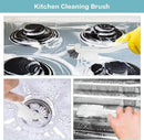 8 Pcs Dish Brush Bottle Bathroom Scrub Brushes Kitchen Cleaning Brush Right Angle Kitchen Brush Sink Household Pot Pan Edge Corners Tile Lines Brush with Stiff Bristles by CozyNest Decor
