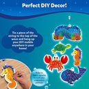 Skillmatics Poke-in Art - Underwater Animals, Mess-Free Arts & DIY Wood Crafts for Kids, Creative Kit, Gifts for Girls & Boys Ages 4, 5, 6, 7, 8, 9 by TinyTreasures Baby Boutique