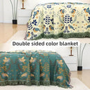 Boho Throw Blanket for Bed - 100% Pure Cotton Ultra Soft Rustic Quilt - Farmhouse Decor Bed Blankets, All Season Rustic Throw for Sofa Couch Chair(60"×80", Bird A) by CozyNest Decor
