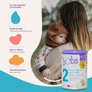Bubs Goat Milk Infant Formula Stage 2, Infants 6-12 months, Made with Fresh Goat Milk, 14.1 oz by TinyTreasures Baby Boutique