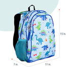 Wildkin 15-inch Kids Backpack – Durable, Padded, Adjustable for School & Travel - Dinosaur Land by TinyTreasures Baby Boutique