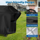 Flat Top Grill Cover for Nexgrill Daytona 4-Burner Propane Gas Griddle，Heavy Duty Waterproof Gas Griddle Cover for Member Mark Pro Series 5-Burner Gas Griddle, 68" W x 29" D x 36" H by GreenHaven Gardens