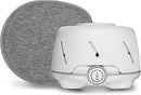Yogasleep Dohm (White/Gray) & Travel Case (2 Piece Set) The Original White Noise Machine with Natural Sound from a Real Fan, Sleep Aid & Noise Cancelling For Adults & Baby, Office Privacy & Meditation by TinyTreasures Baby Boutique