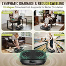 FLYBIRD Vibration Plate Exercise Machine, 120 Adjustable Speed High Intensity Vibration for Muscle Toning Weight Loss Lymphatic Drainage, Full Body Workout Vibration Plate Ideal for Fitness & Recovery by CozyNest Decor