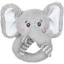 Bearington Collection Baby Lil' Spout, 5.5 in Gray Elephant Plush Stuffed Animal - Baby Elephant Stuff - Newborn Toys by TinyTreasures Baby Boutique