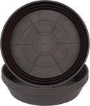 Plant Saucer 14 Inch 4 Pack 6 8 10 12 14 16 18 20 25, Plastic Plant Trays for Pots，Extra-Deep Plant Water Dray Tray, Bird Bath Bowl, Heavy Flower Plant Saucers Indoors and Outdoor No Holes by GreenHaven Gardens