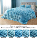 GONAAP Fuzzy Faux Fur Throw Blanket Tie-dye Ocean Blue Super Soft Cozy Plush Fuzzy Shaggy Blanket for Couch Sofa Bed (Tie-dye Ocean Blue, Throw(50"x60")) by CozyNest Decor