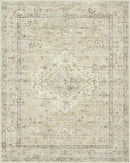 LIVEBOX Washable Area Rug 8x10 Rugs for Living Room Bedroom, Non-Slip Boho Neutral Carpet for Dining Room Office, Low-Pile Farmhouse Soft Carpets for Kids Nursery Room Playroom, Tan by TinyTreasures Baby Boutique