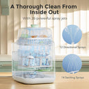 Momcozy KleanPal Pro Baby Bottle Washer, Sterilizer & Dryer - All-in-One Cleaning Machine for Bottles, Pump Parts & Baby Essentials - Time-Saving & Effortless Care by TinyTreasures Baby Boutique