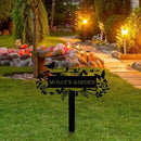 Customized Bird Names Garden Metal Stake Sign, Patio & Lawn Decor by CozyNest Decor