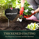 60-Pack Iron Metal Heart Shaped Garden Markers Weatherproof Metal Plant Labels Large Planting Seedling Stake Signs, for Seedlings Herbs Vegetable Greenhouse Gifts with White Marker Pen Labels by GreenHaven Gardens