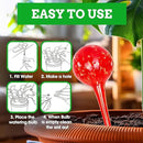 Besti Self-Watering Globes – 4-Pack Extra Large Watering Globes for Plants – Automatic Watering System for Potted Plants – Holds 380-400ml, Waters Plants Up to 2 Weeks (Set of 4 Extra Large) by GreenHaven Gardens